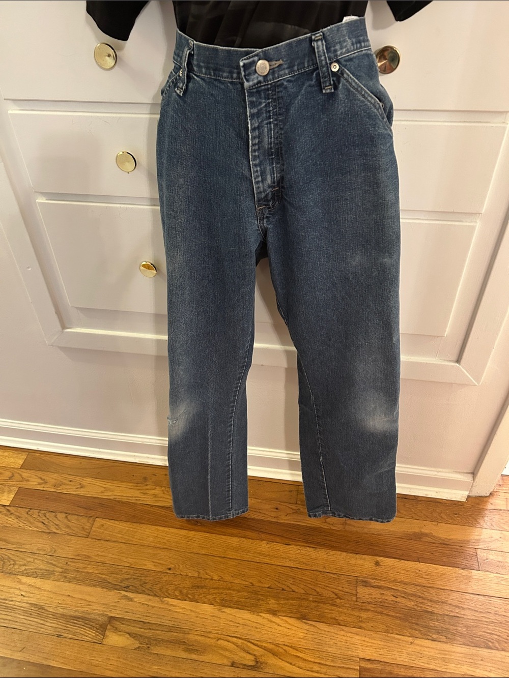 Men's Wrangler Carpenter Relaxed Fit Blue Denim Jeans